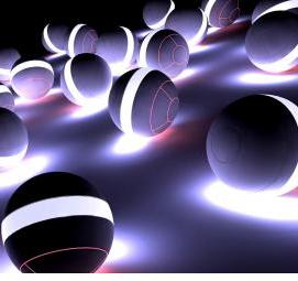 фотообои: шары 3d - вариант 1