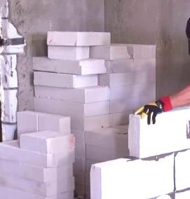 Газобетонные блоки куб - модель 1