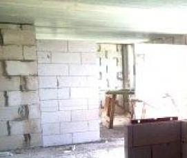 Газобетонные блоки перегородочные - модель 3