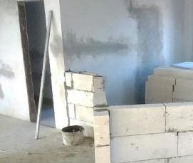 Газобетонные блоки перегородочные - модель 2