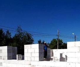 Газобетонный блок ячеистый - модель 4