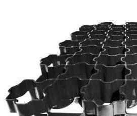 Газонная решетка черная - модель 2