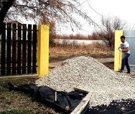 Геотекстиль для парковки - вариант 3