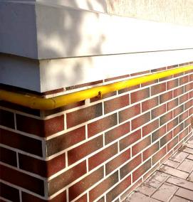 Гибкий клинкерный кирпич - тип 1