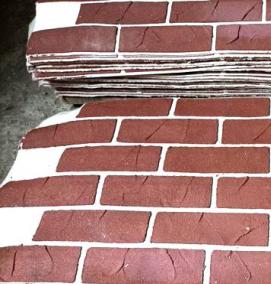 Гибкий клинкерный кирпич - тип 2