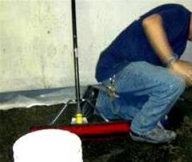 Гидроизоляция бетонного пола - вариант 1