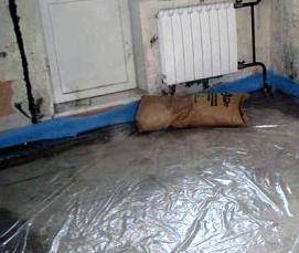 Гидроизоляция цементно песчаным раствором - тип 4