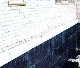 Гидроизоляция цоколя фундамента - вариант 3