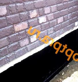 Гидроизоляция изнутри от грунтовых вод - тип 3