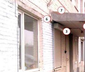 Гидроизоляция козырьков балкона - модель 4