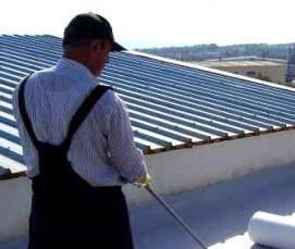 Гидроизоляция кровли битумом - модель 4