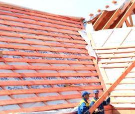 Гидроизоляция кровли битумом - модель 2