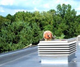 Гидроизоляция кровли гидроизолом - модель 1