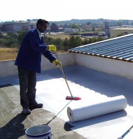 Гидроизоляция крыши - модель 4