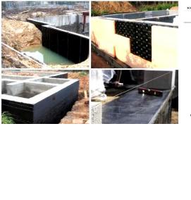 Гидроизоляция между фундаментом и кладкой - вариант 4