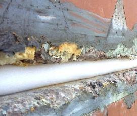 Гидроизоляция панельного дома - вариант 1