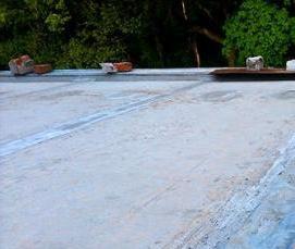 Гидроизоляция перекрытий крыши - модель 4