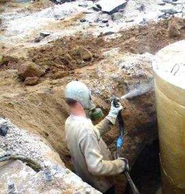 Гидроизоляция септика - вариант 4