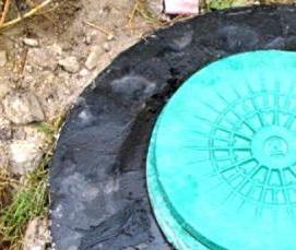 Гидроизоляция стен колодца - вариант 1