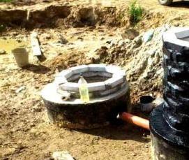 Гидроизоляция стен колодца - вариант 3