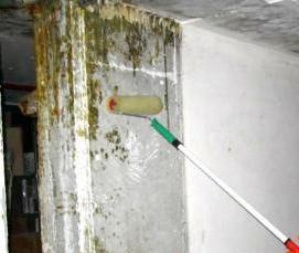 Гидроизоляция стены изнутри - вариант 4