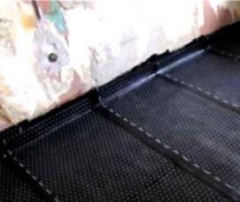 Гидроизоляция стяжки пола - модель 2