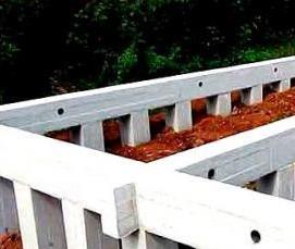 Гидроизоляция свайного фундамента - вариант 3