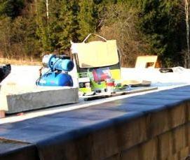 Гидроизоляция свайного фундамента - вариант 2