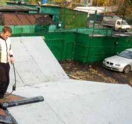 Гидроизоляция железной крыши Москва