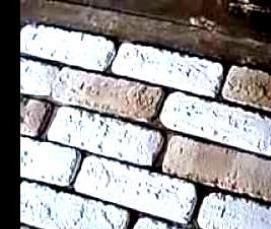 Гипсовый кирпич угловой - вариант 4