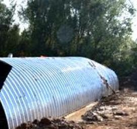 Гофрированный металлический лист - модель 3