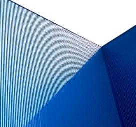 Гофрированный металлический лист - модель 2