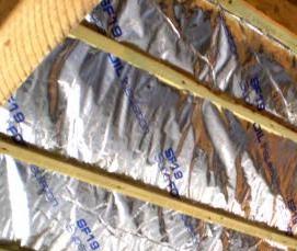 Горючие утеплители - модель 2