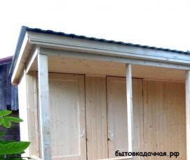 Готовые бытовки дачные с доставкой - вариант 1