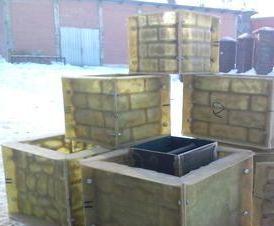 Готовые столбы для - вариант 2