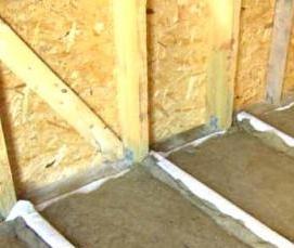 холодная стяжка - вариант 1