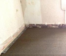 холодная стяжка - вариант 4