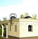 Дачный туалет хозблок под одной крышей Златоуст