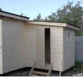 хозблок из осб - модель 1