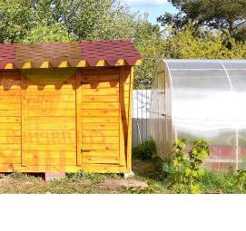 хозблок из осб - модель 3