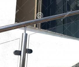 хромированные перила - модель 4