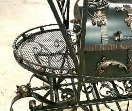 художественная ковка мангалы - модель 3