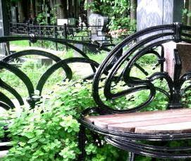 художественная ковка мебель - вариант 3