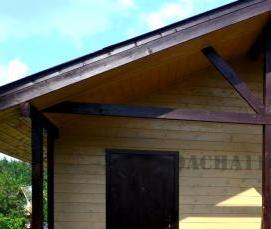 Имитация бруса 140х16х6000 мм - модель 1