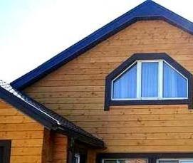 Имитация бруса 180х20 мм - вариант 4