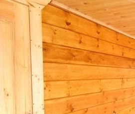 Имитация бруса 250 мм - модель 1