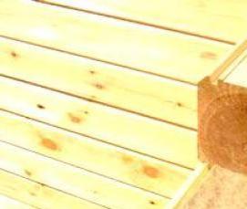 Имитация бруса естественной влажности - модель 2