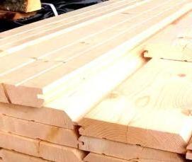 Имитация бруса из Ангарской сосны - тип 1