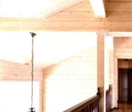 Имитация бруса из металла - модель 3