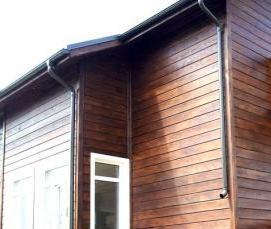 Имитация бруса из металла - модель 2